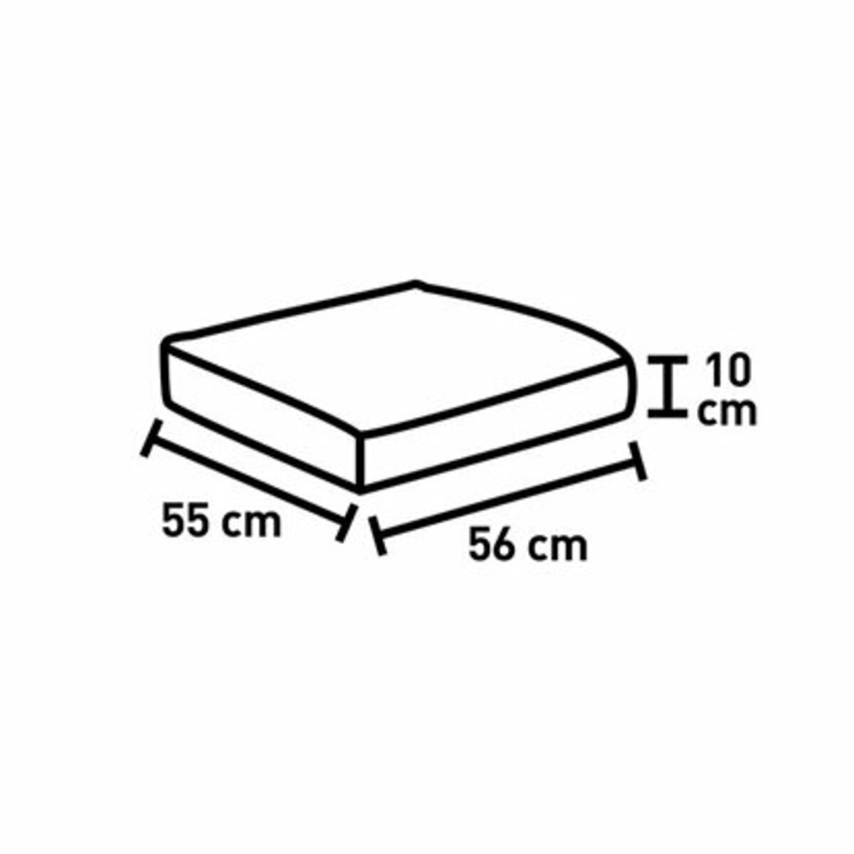 Bild 3 von Kissen-Set für Lounge-Sessel Vermont Wave Cliff