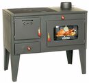 Bild 3 von DanDiBo Grillkamin Outdoor Kaminofen mit Backfach und Herdplatte Gartenofen Küche Ofen