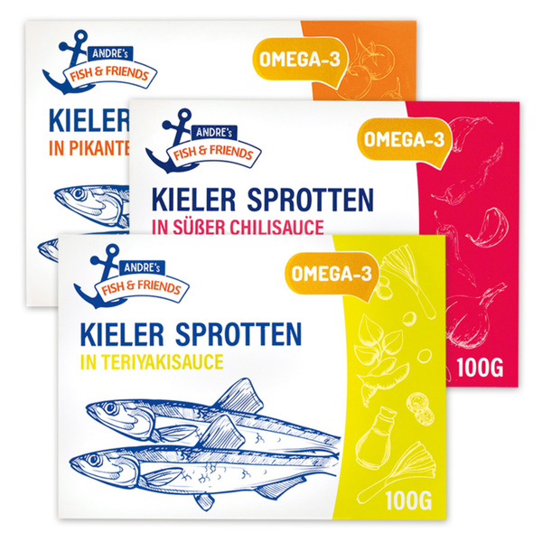 Bild 1 von Andres Fish & Friends Kieler Sprotten