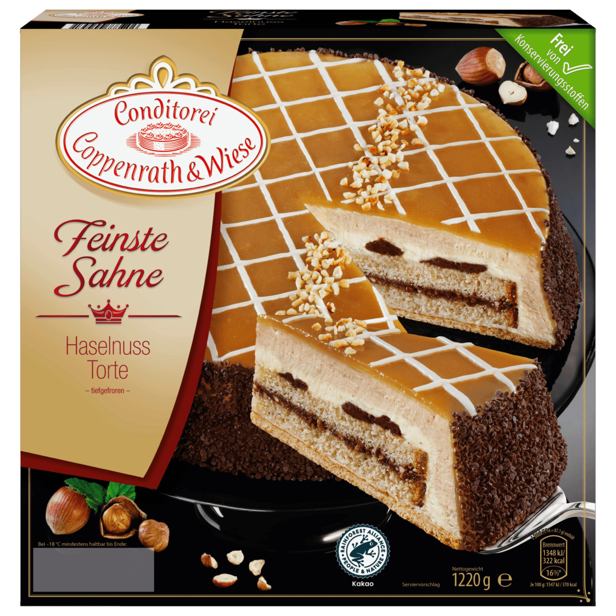 Conditorei Coppenrath &amp; Wiese Haselnusstorte 1,22kg von REWE ansehen!