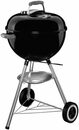 Bild 1 von Weber Holzkohlegrill Classic Kettle, 47cm, Black