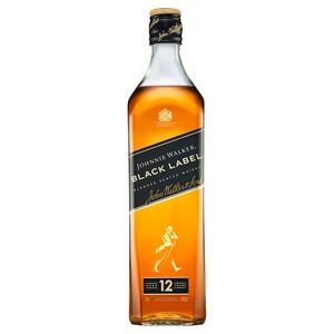 JOHNNIE WALKER BLACK LABEL Blended Scotch Whisky 0,7 l