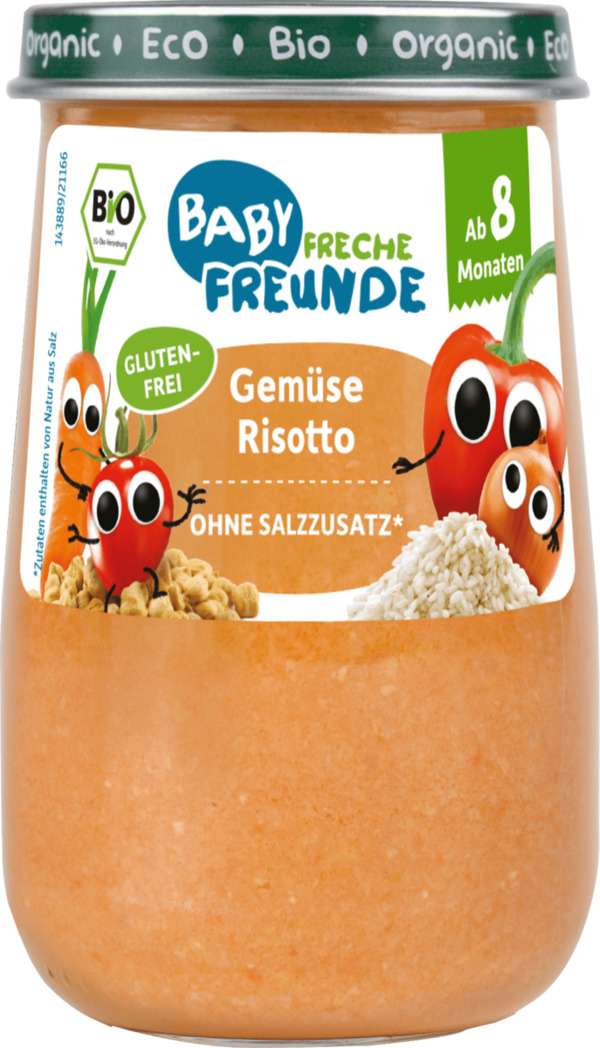 Bild 1 von Freche Freunde Menü Gemüse Risotto ab dem 8.Monat