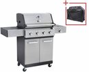 Bild 4 von KONIFERA Gasgrill Torino, 4-Brenner, Pizzastein, Hähnchenspieß, Schutzhülle, BxTxH: 131x54x112