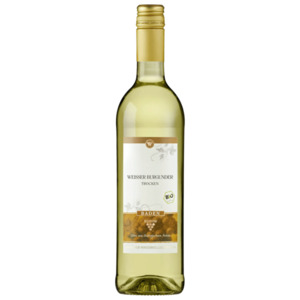 Badischer Winzerkeller Breisach Bio Weißwein Weißer Burgunder trocken 0,75l