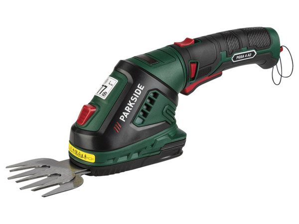 Bild 3 von PARKSIDE® 4 V Akku-Gras und Strauchschere »PGSA 4 A2«, um 180° drehbarer Softgriff