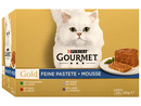Bild 2 von Gourmet Gold Feine Pastete mit Rind, Kaninchen, Lamm und Kalb, 2 x 24 x 85 g