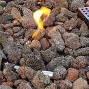 Bild 3 von Modeno Gas Feuerstelle Kelut in heller Natursteinoptik aus Faserbeton