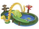 Bild 1 von Playtive Kinderplanschbecken Dschungelwelt, mit Rutsche