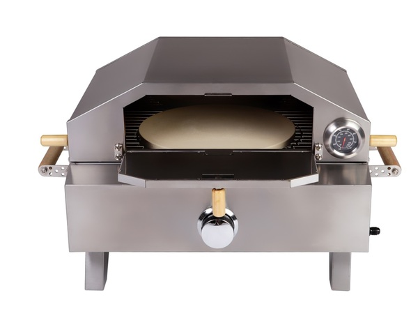 Bild 1 von FireKING Tischgrill + Pizzaofen Gas-Grill Bologna 3,5 kW Piezozündung inklusive Pizzastein