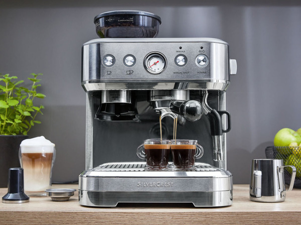 Silvercrest Profi Siebträgermaschine Ssmp 1770 A Test SILVERCREST® Profi-Siebträgermaschine SSMP 1770 A2 + Tassenset von Lidl