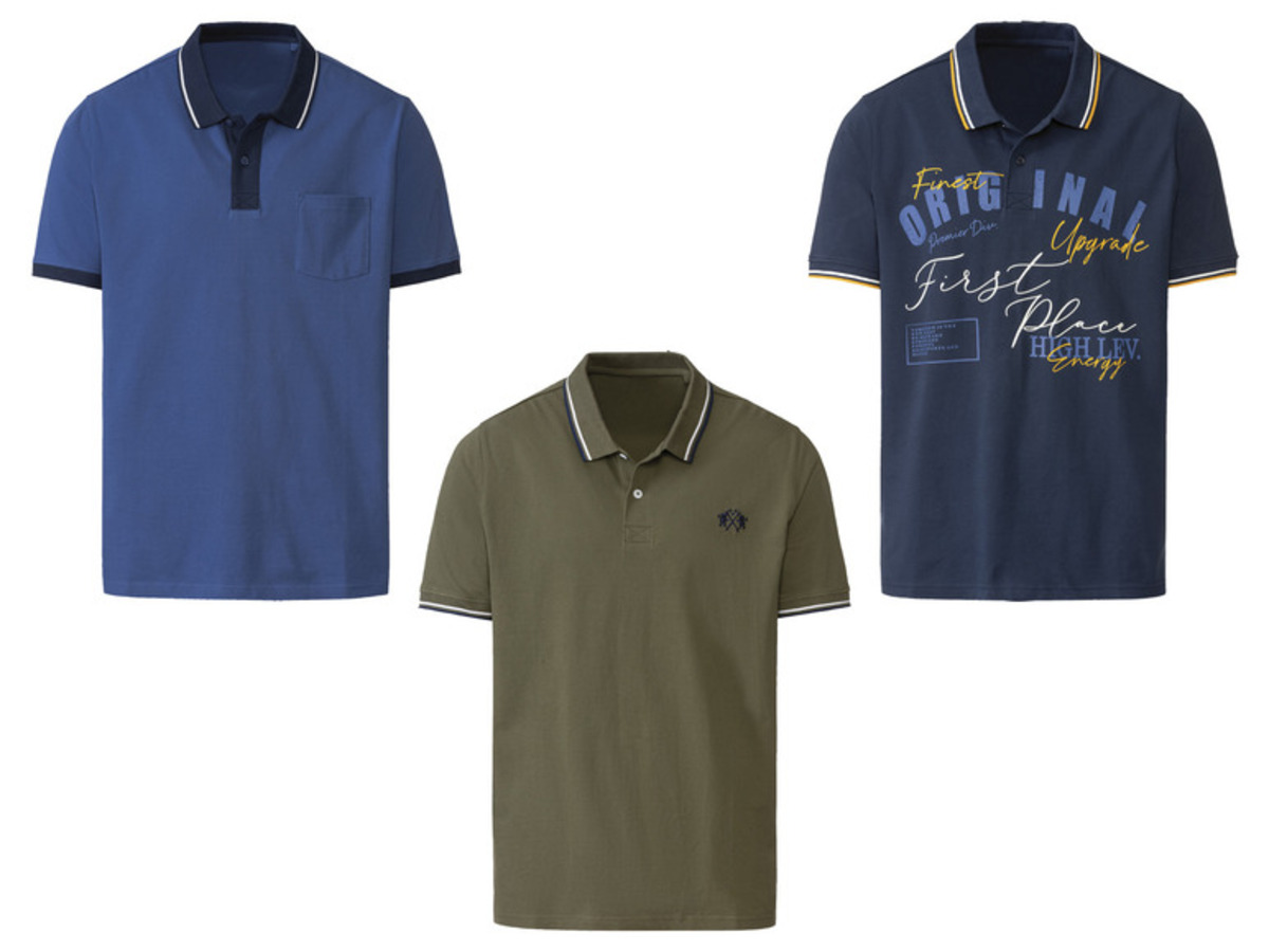 Bild 1 von LIVERGY® Herren Poloshirt, hochwertige Pikee-Qualität