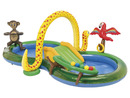 Bild 2 von Playtive Kinderplanschbecken Dschungelwelt, mit Rutsche