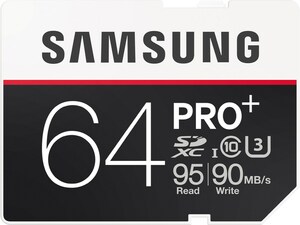 Samsung SD EVO Pro+ Class 10 R95/W90 (64GB)