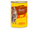 Bild 2 von JosiCat Katzennassnahrung Rind in Jelly, 12 x 400 g