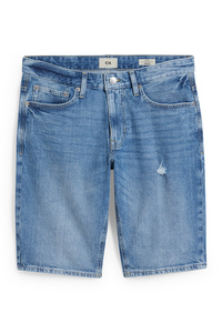 C&A Jeans-Shorts-LYCRA®, Blau, Größe: W40