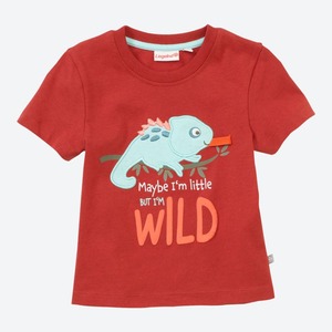 Baby-Jungen-T-Shirt mit Chamäleon-Frontaufdruck