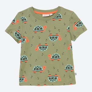 Baby-Jungen-T-Shirt mit Schildkröten-Muster