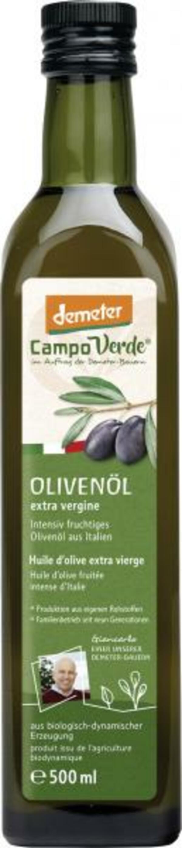 Bild 1 von Campo Verde Demeter Olivenöl extra vergine