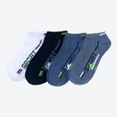 Bild 1 von Herren-Sneaker-Socken mit Sport-Schriftzug, 4er-Pack
