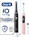 Bild 1 von Oral B Elektrische Zahnbürste iO 6 Duopack, Aufsteckbürsten: 3 St., mit Magnet-Technologie, Display, 5 Putzmodi