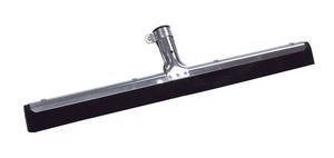 METRO Professional Wasserschieber, Metall, 75 cm, Öl-beständig, silber/schwarz