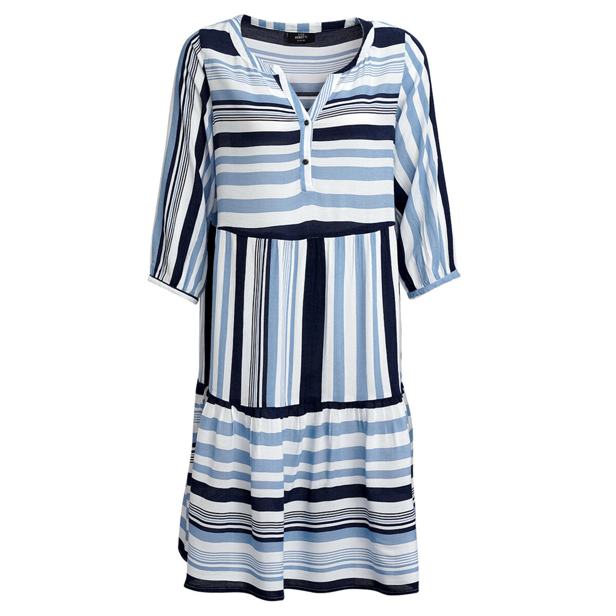 Bild 1 von Damen Kleid mit Streifen-Muster