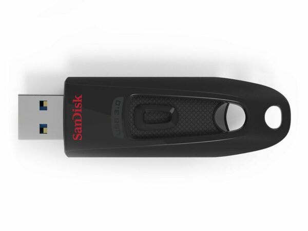 Bild 1 von SanDisk Ultra, 64 GB Flash-Speicher-Stick, USB 3.0, schwarz