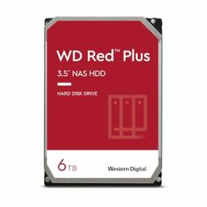 WD Red Plus WD60EFPX - 6 TB 5640 rpm 256 MB 3,5 Zoll SATA 6 Gbit/s CMR