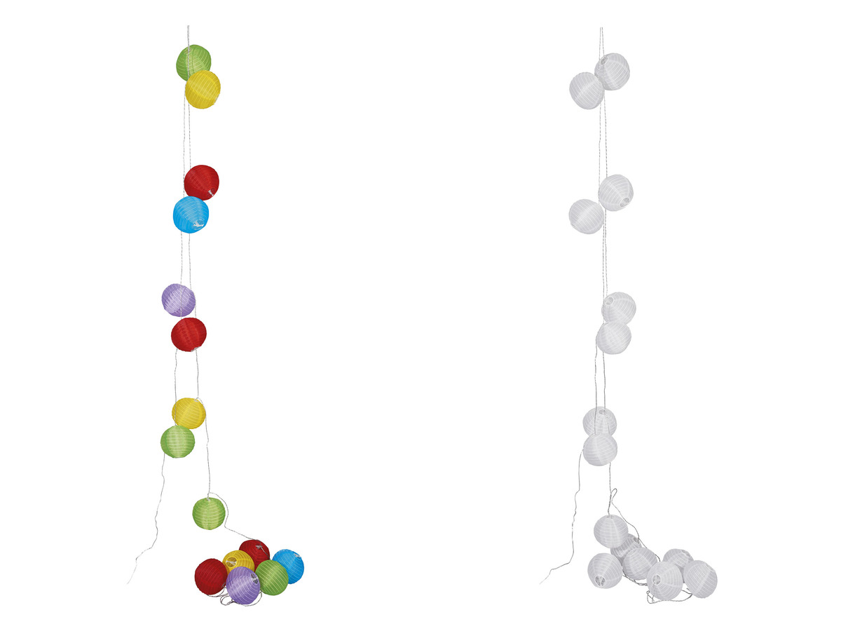 Bild 1 von LIVARNO home LED-Sommerlichterkette XXL, 2 W, 15 Lampions