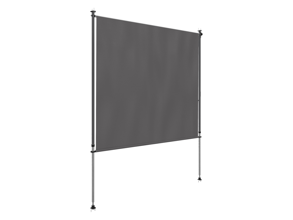 Bild 1 von LIVARNO home Klemm-Sichtschutz, 120 x 206-300 cm, anthrazit