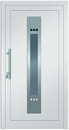 Bild 1 von WCD Haustüre, Mod. 830/N, ALU, weiß, 1100x2100 L, incl. Befestigung