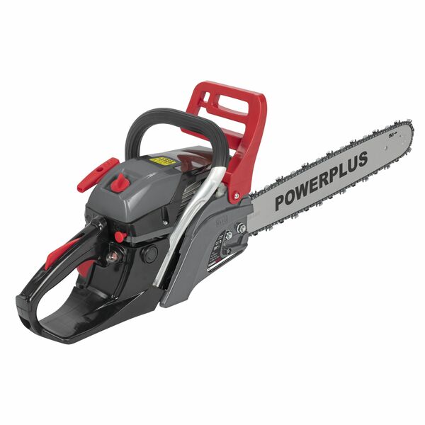Bild 4 von Powerplus Benzinkettensäge 56ccm / 3,4PS / 50cm Schwert