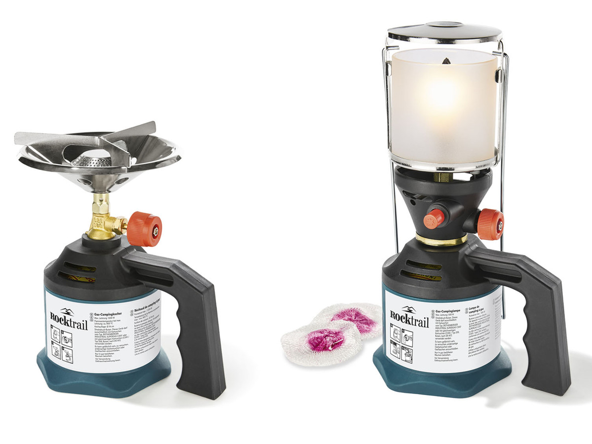 Bild 1 von Rocktrail Gas-Campingkocher / Gas-Campinglampe, stufenlos regelbar