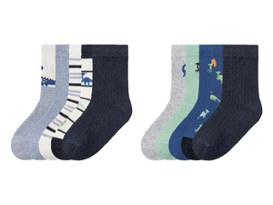 lupilu® Kleinkinder Jungen Socken, 5 Paar,  hoher Bio-Baumwollanteil