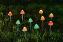 Bild 3 von I-Glow LED-Solar-Lichterkette "Pilze" - 10er-Set, RGB