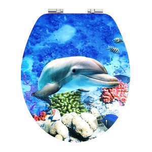 Badkomfort 3D-WC-Sitz "Delfin"