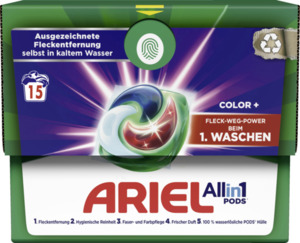 Ariel All-in-1 Pods Colorwaschmittel 15WL