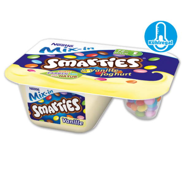Bild 1 von NESTLÉ Mix-in Joghurt Smarties Vanille oder Lion Cereals*