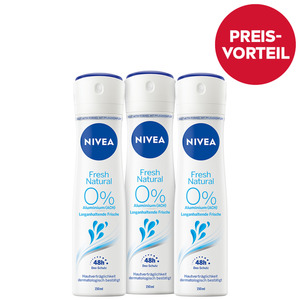 NIVEA Deodorant Spray Fresh Natural Vorteilsset