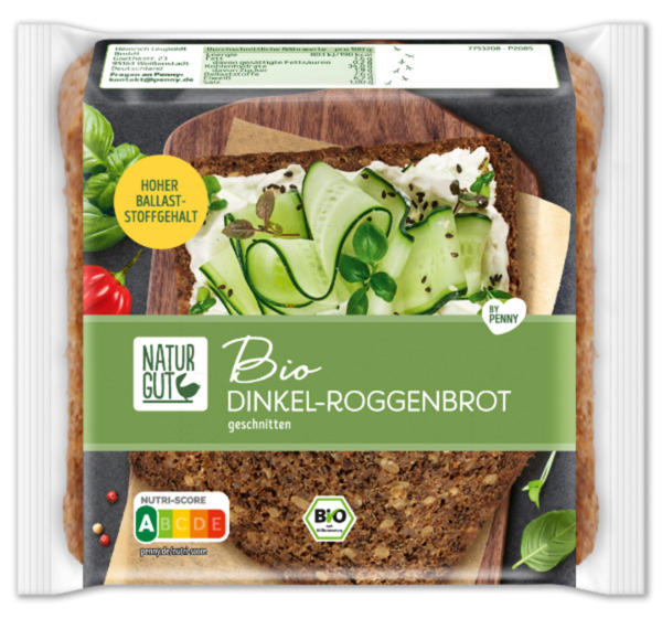 Bild 1 von NATURGUT Bio Dinkel-Roggenbrot*