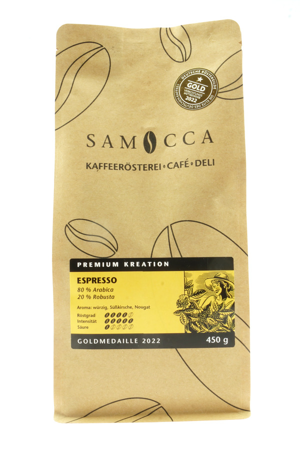Bild 1 von Samocca Premium Kreation Espresso ganze Bohnen