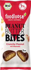 foodloose Bio Peanut Butter Bites Crunchy