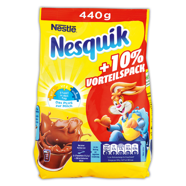 Bild 1 von Nesquik Kakaohaltiges Getränkepulver