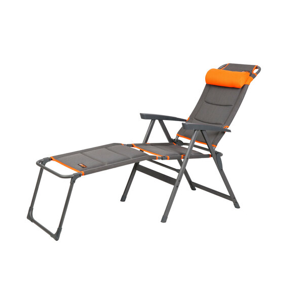 Bild 3 von PORTAL OUTDOOR 
                                            Camping-Liegestuhl mit Beinauflage Pisa