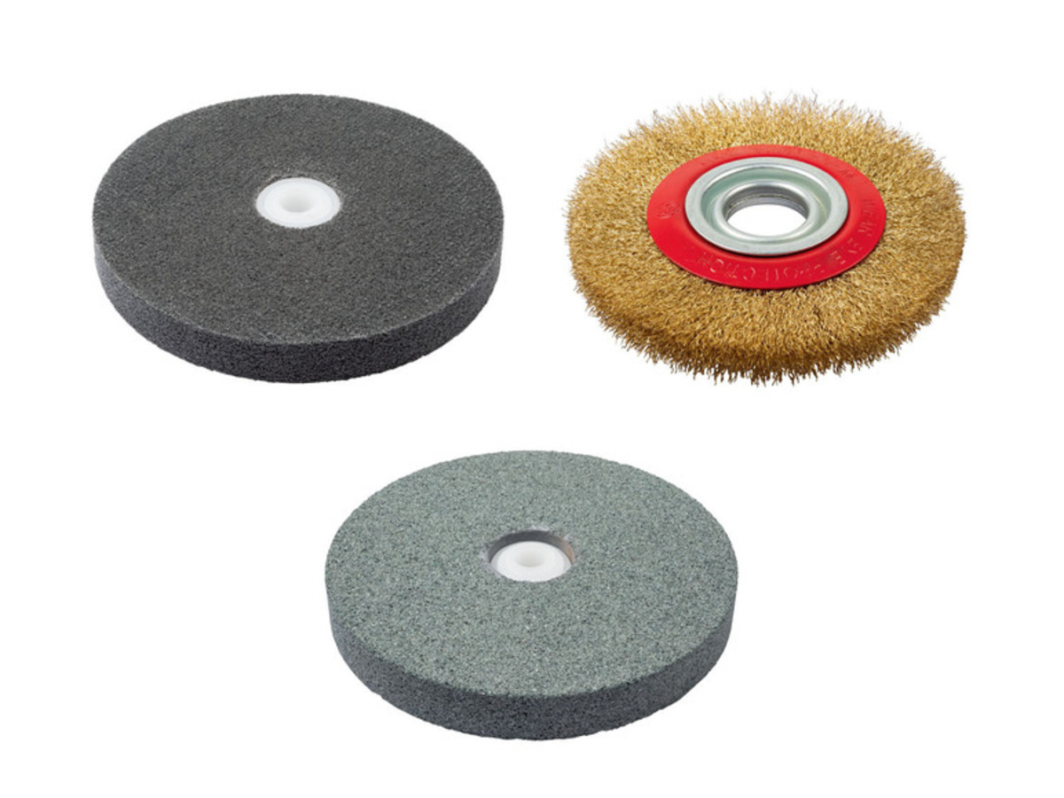 Bild 1 von PARKSIDE® Schleif- und Polierscheiben »PSPD 3 A1«, für Doppelschleifer