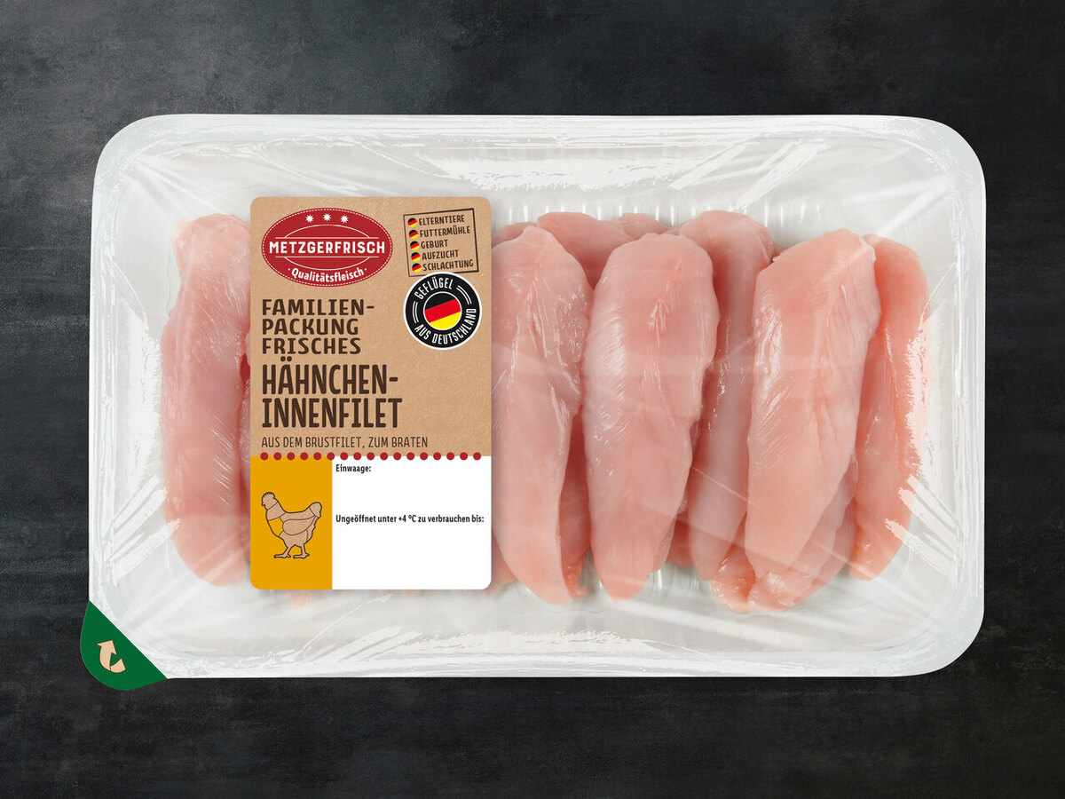 Bild 1 von Metzgerfrisch Frisches Hähnchen-Innenfilet XXL