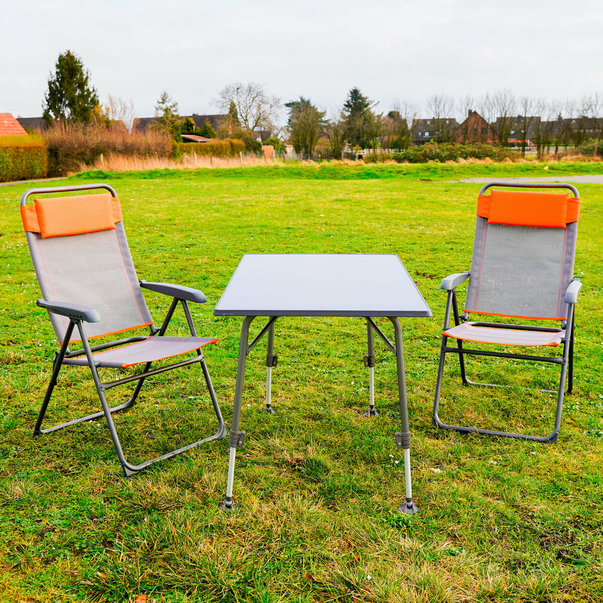 Bild 2 von PORTAL OUTDOOR 
                                            Camping-Tisch- und Stuhl-Set Tosca