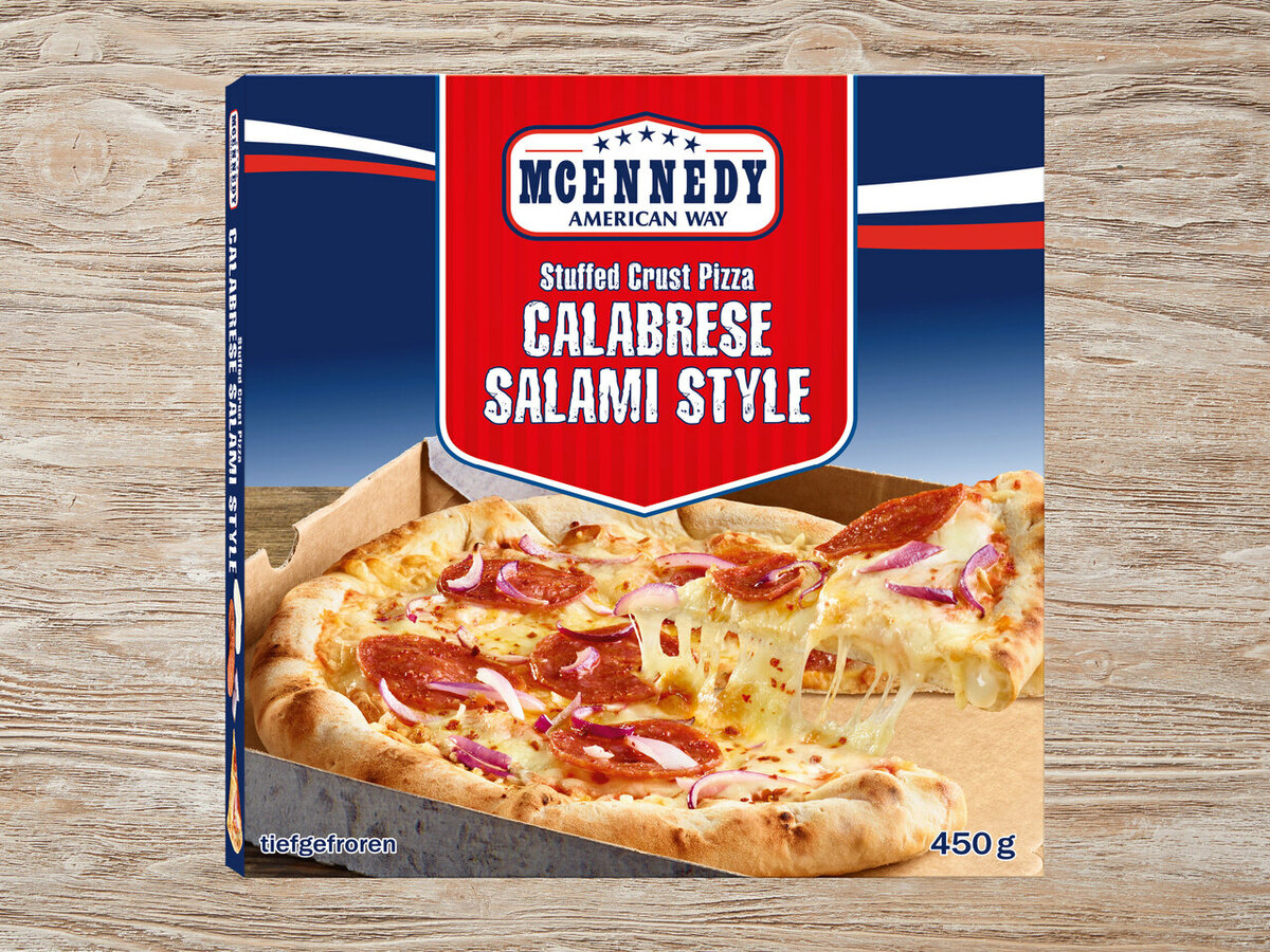 McEnnedy Stuffed Crust Pizza von Lidl ansehen!