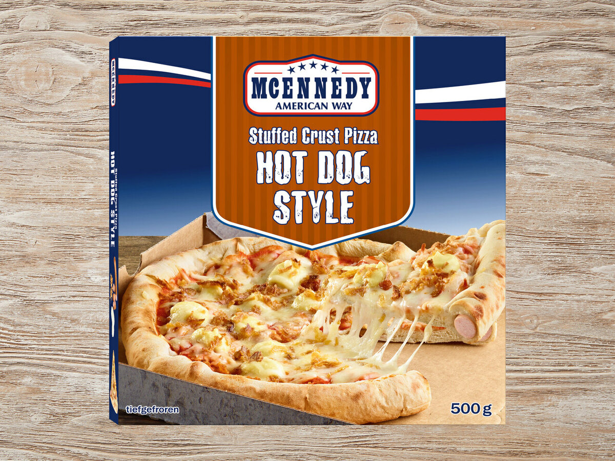 McEnnedy Stuffed Crust Pizza von Lidl ansehen!